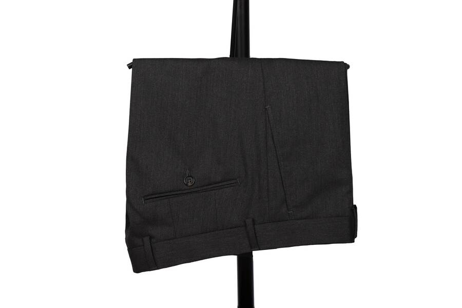 Slim Fit Antrasit Rengi Takım Elbise