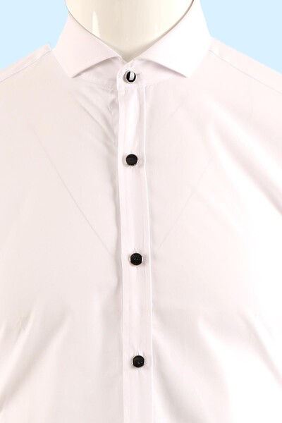 Damatlık Gömlek Slim Fit - Thumbnail