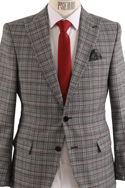 Erkek Ceket Slim Fit - Thumbnail