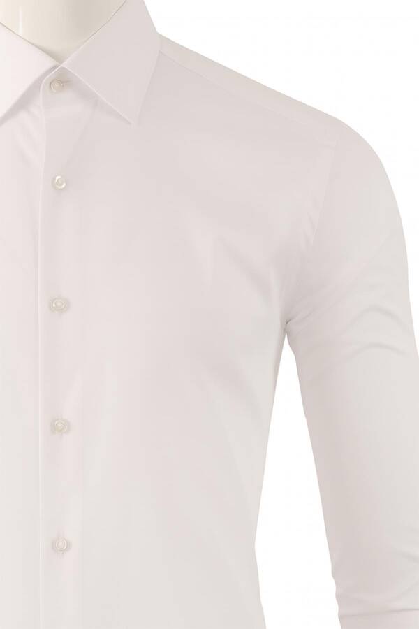 Erkek Slim Fit Damatlık Gömlek - 4