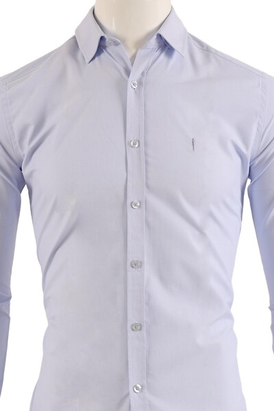 Erkek Slim Fit Gömlek - Thumbnail