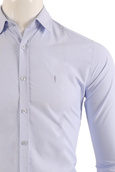 Erkek Slim Fit Gömlek - Thumbnail