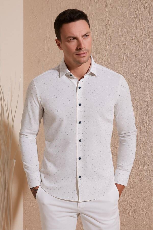 Erkek Slim Fit Gömlek