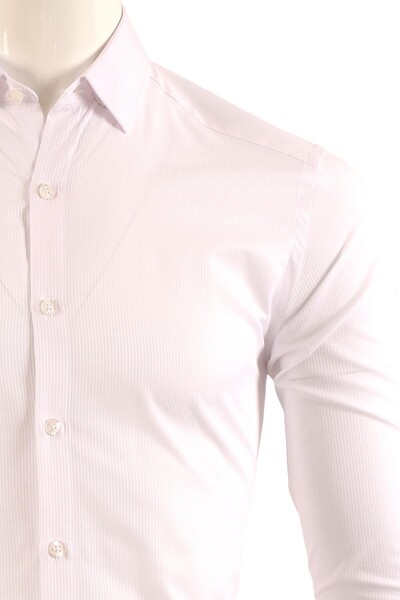 Erkek Slim Fit Gömlek - Thumbnail