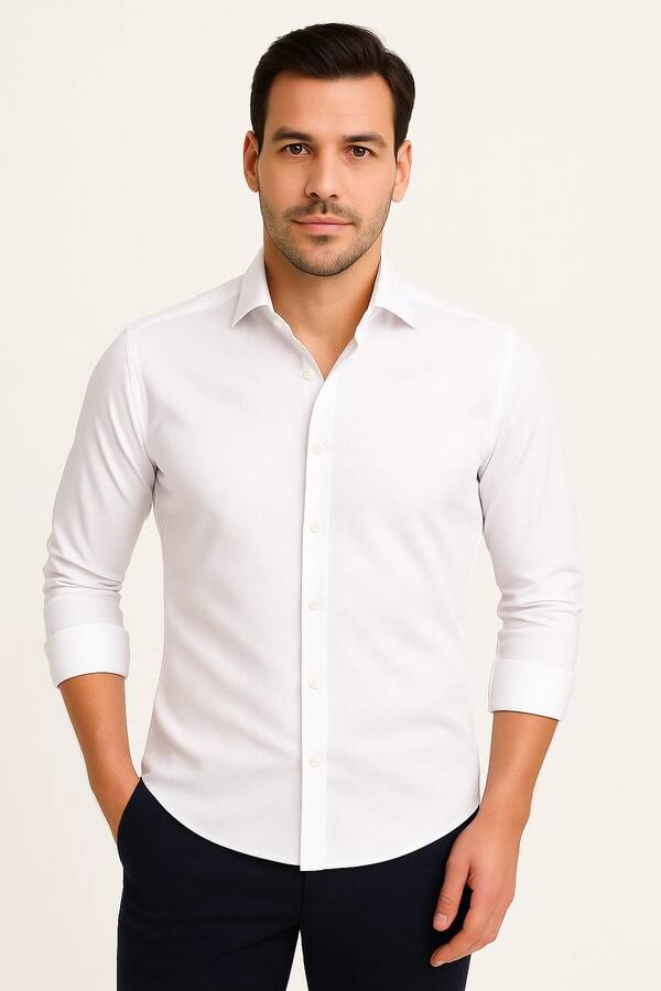 Erkek Slim Fit Gömlek