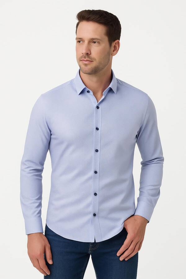 Erkek Slim Fit Gömlek