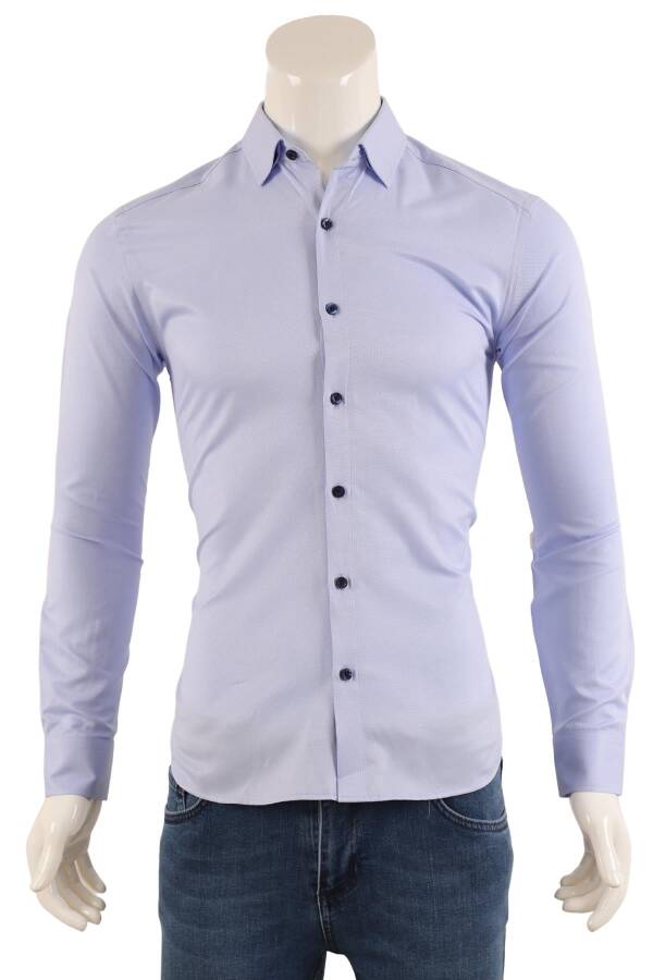 Erkek Slim Fit Gömlek - 10