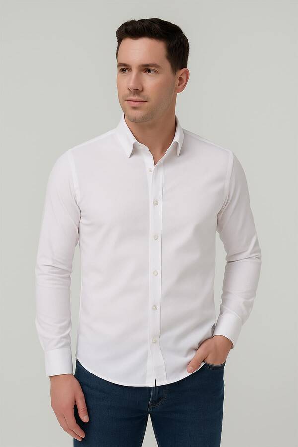 Erkek Slim Fit Gömlek