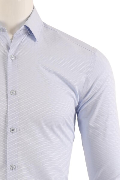 Erkek Slim Fit Gömlek - Thumbnail