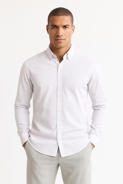 Piserro - Erkek Slim Fit Gömlek