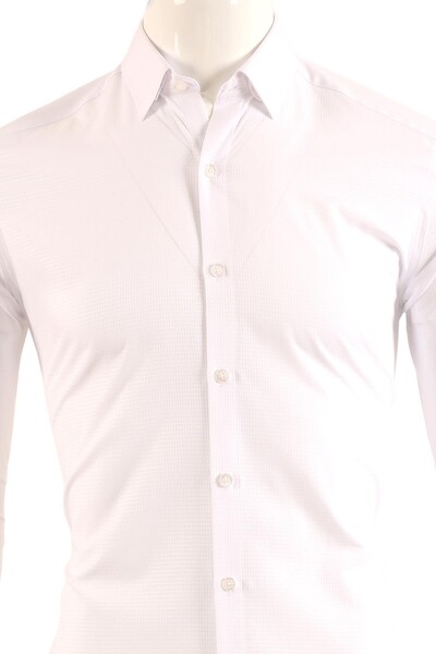 Erkek Slim Fit Gömlek - Thumbnail