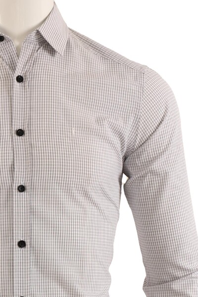 Erkek Slim Fit Gömlek - Thumbnail