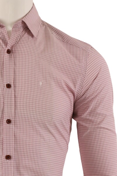 Erkek Slim Fit Gömlek - Thumbnail