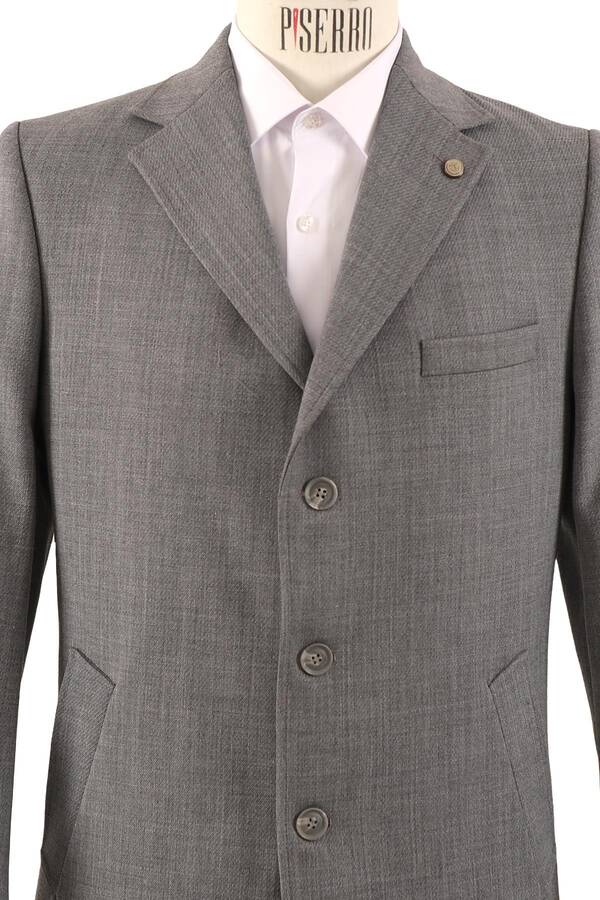 Erkek Slim Fit Kaban