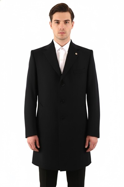 Piserro - Erkek Slim Fit Kaban