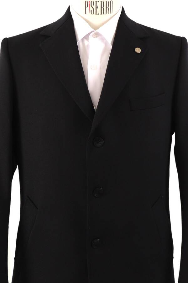 Erkek Slim Fit Kaban