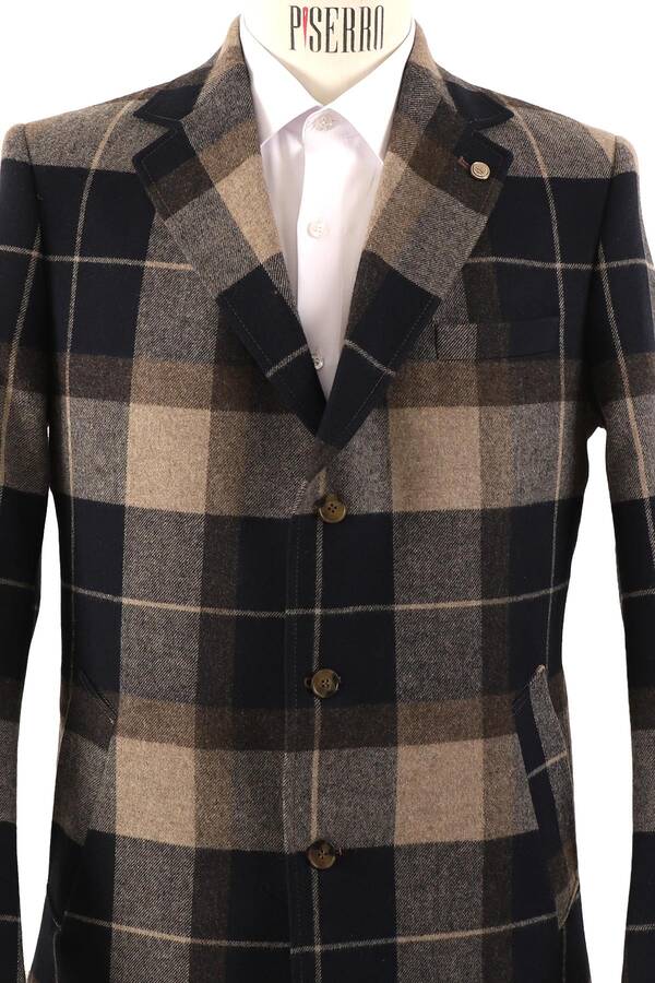 Erkek Slim Fit Kaban