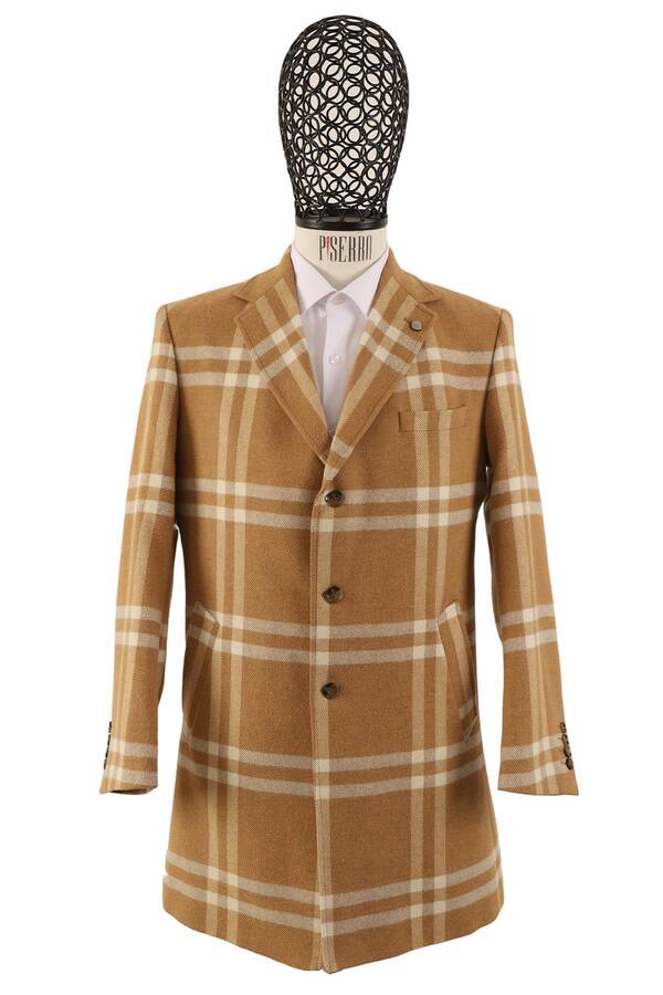 Erkek Slim Fit Kaban