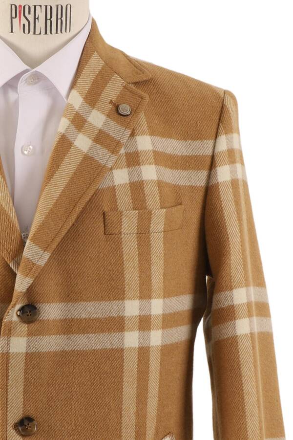 Erkek Slim Fit Kaban