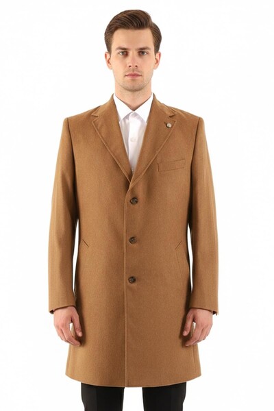 Erkek Slim Fit Kaban - Thumbnail