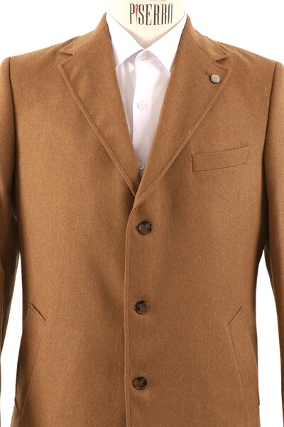 Erkek Slim Fit Kaban - Thumbnail