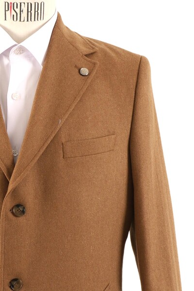 Erkek Slim Fit Kaban - Thumbnail