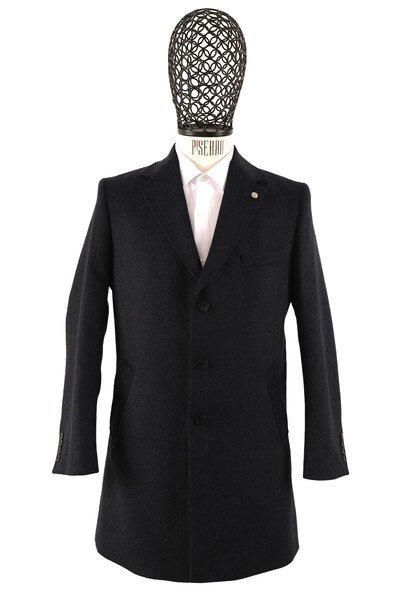 Erkek Slim Fit Kaban - Thumbnail