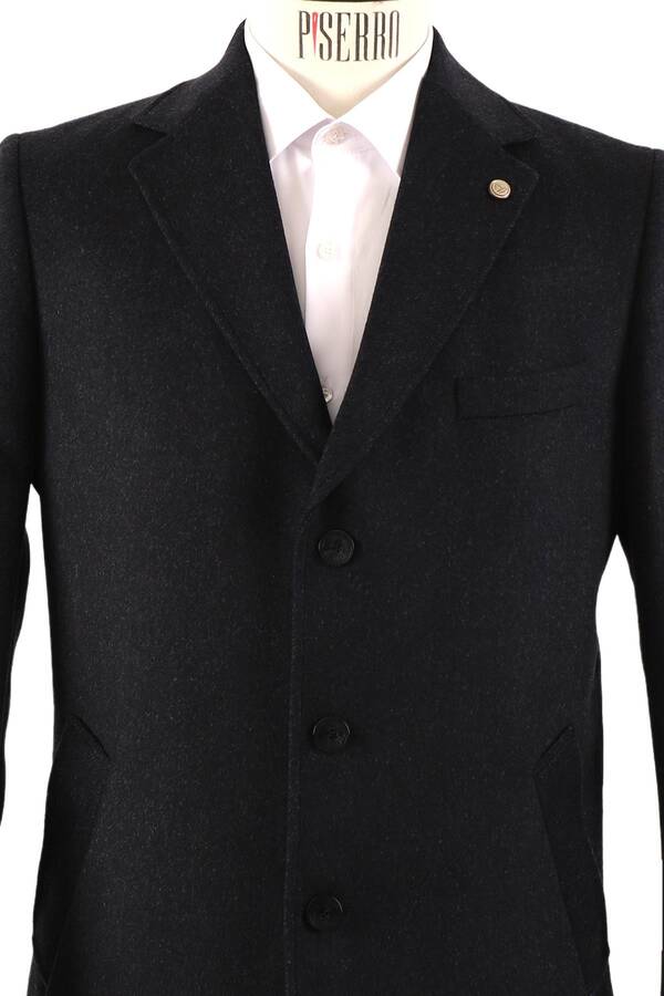 Erkek Slim Fit Kaban