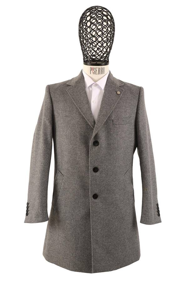 Erkek Slim Fit Kaban