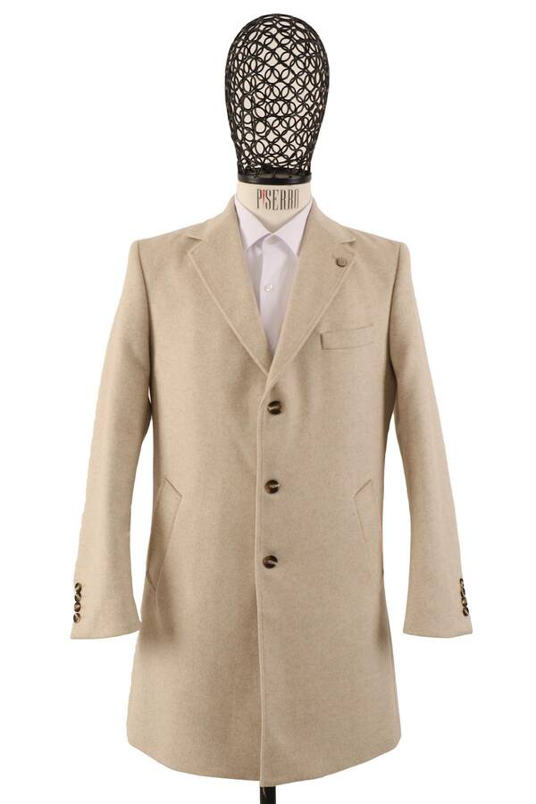 Erkek Slim Fit Kaban