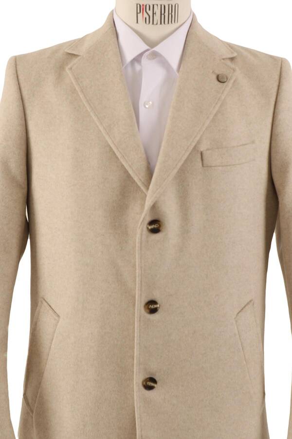 Erkek Slim Fit Kaban