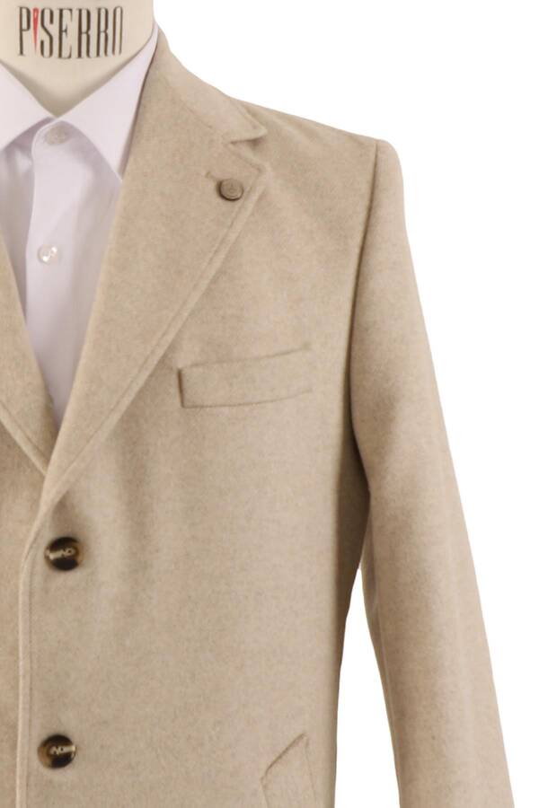 Erkek Slim Fit Kaban