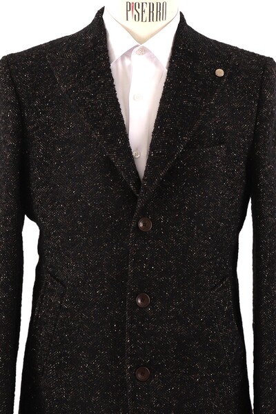 Erkek Slim Fit Kaban - Thumbnail