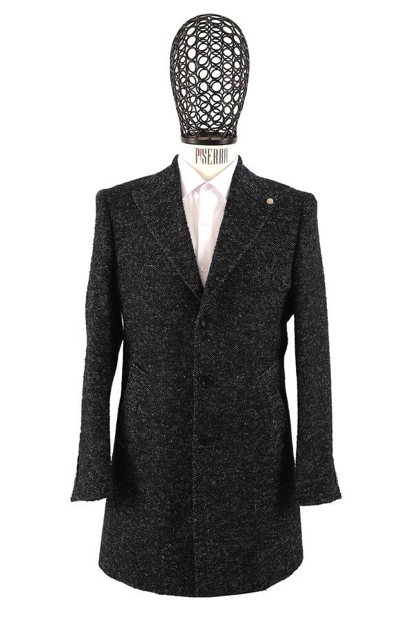 Erkek Slim Fit Kaban