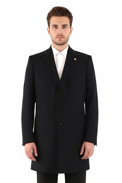 Piserro - Erkek Slim Fit Kaban