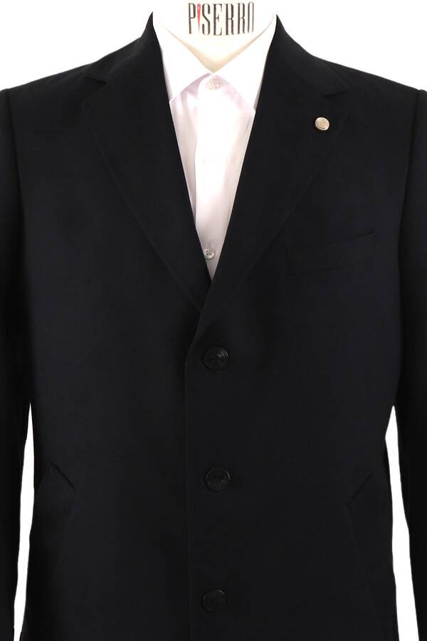 Erkek Slim Fit Kaban