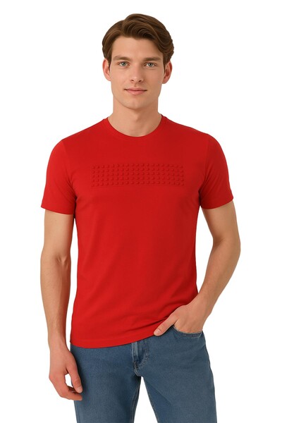 Piserro - Erkek Slim Fit T-Shirt