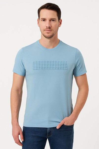 Piserro - Erkek Slim Fit T-Shirt