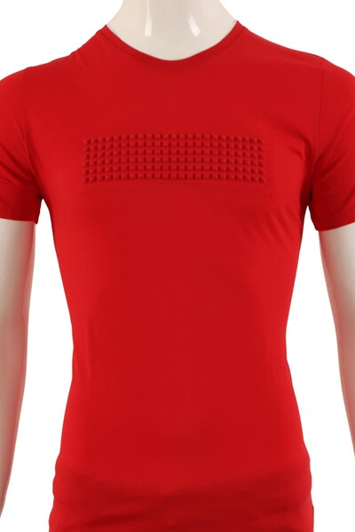 Erkek Slim Fit T-Shirt - Thumbnail
