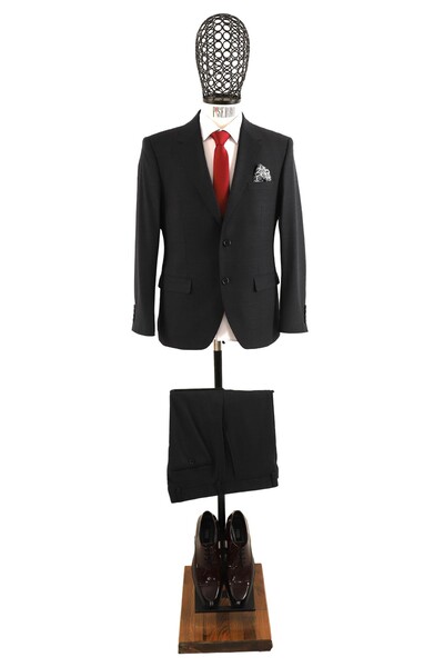 Erkek Takım Elbise Regular Fit - Thumbnail