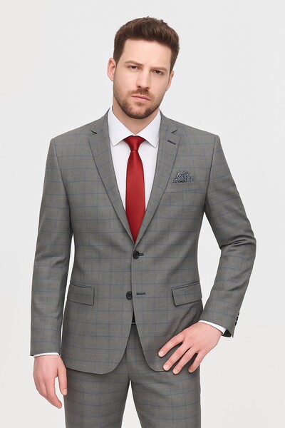 Erkek Takım Elbise Slim Fit - Thumbnail
