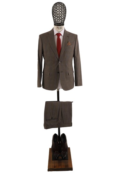 Erkek Takım Elbise Slim Fit - Thumbnail