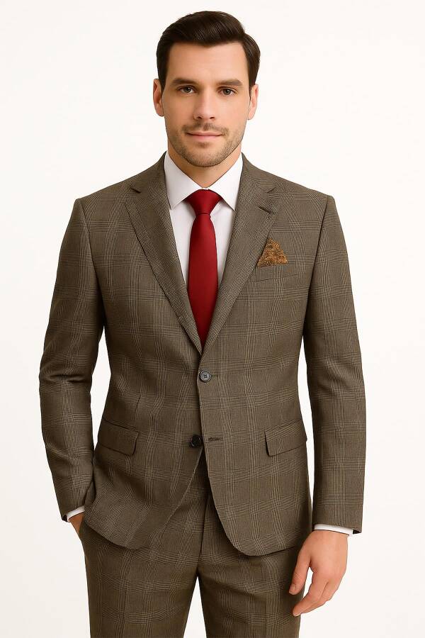 Erkek Takım Elbise Slim Fit - 1