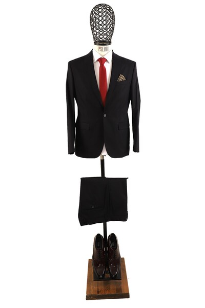 Erkek Takım Elbise Slim Fit - Thumbnail