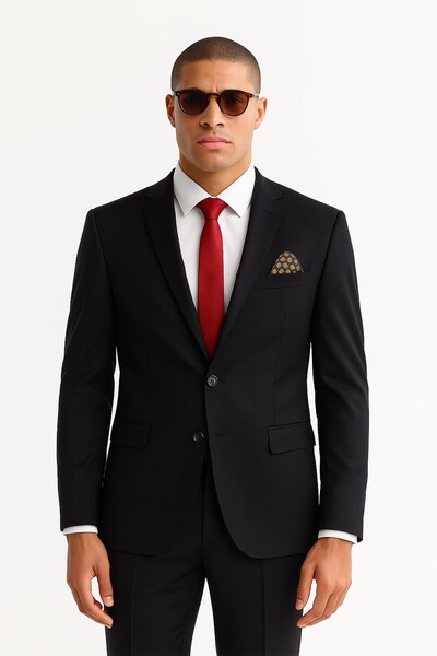 Erkek Takım Elbise Slim Fit - Thumbnail