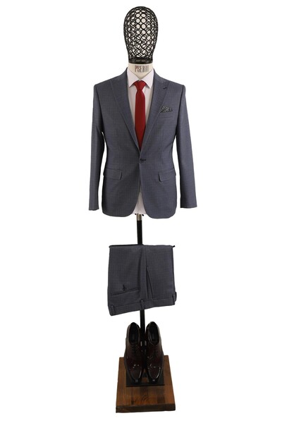 Erkek Takım Elbise Slim Fit - Thumbnail
