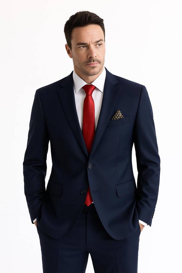 Erkek Takım Elbise Slim Fit