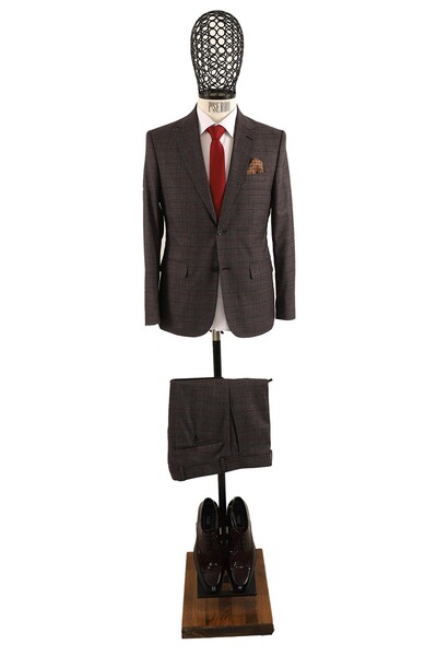 Erkek Takım Elbise Slim Fit - Thumbnail