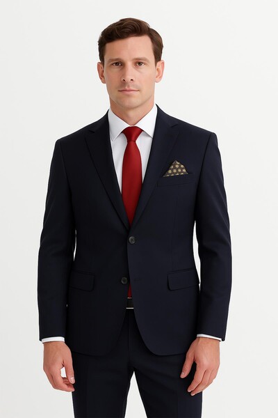 Erkek Takım Elbise Slim Fit - Thumbnail
