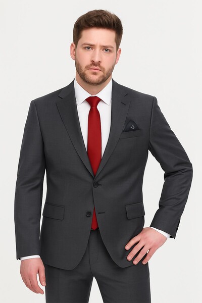 Erkek Takım Elbise Slim Fit - Thumbnail